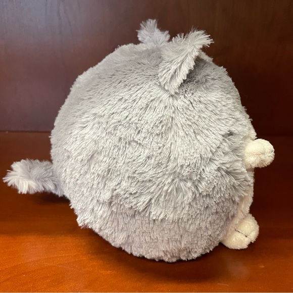 NWT Vintage Squishable Mini 7” Grey and White Kitty Cat Stuffed Animal Toy 2011 - Picture 5 of 10